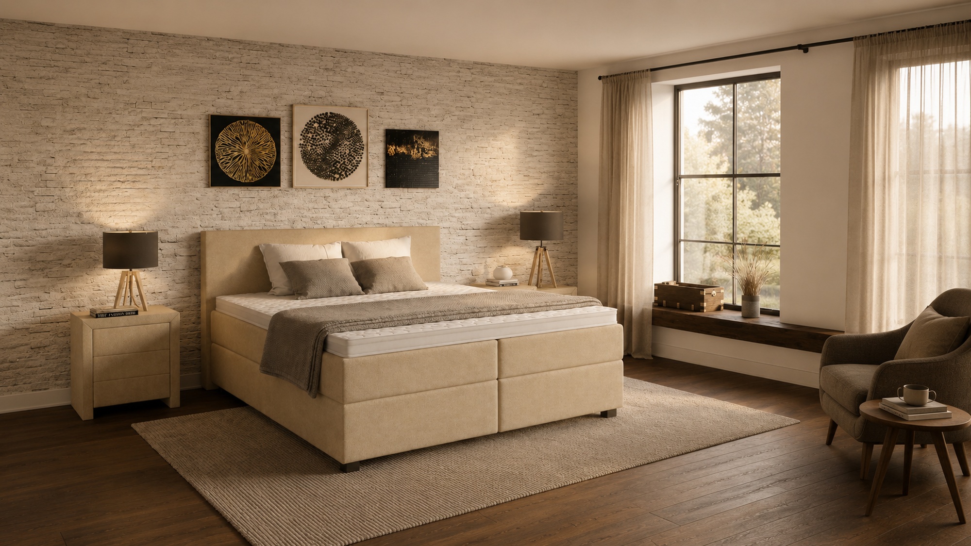 Boxspring Kay