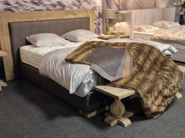 180 x 200 Boxspring Owen - Tennessee 02 Leer